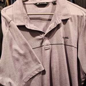 Travis Mathew Lavender Polo Shirt